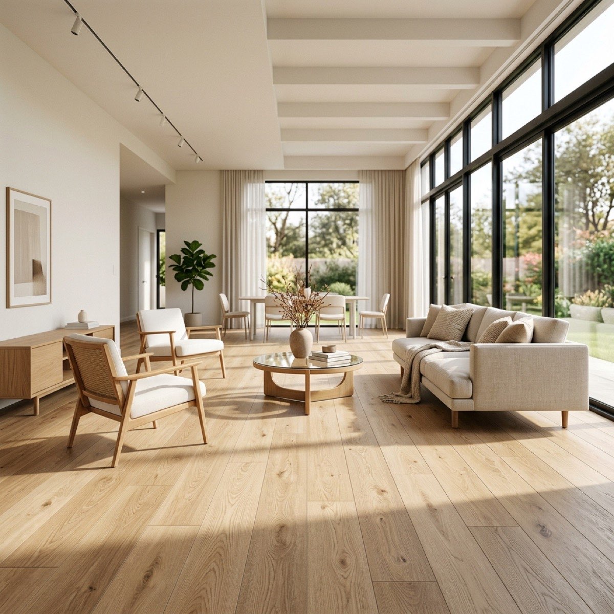 Waterproof vinyl plank flooring