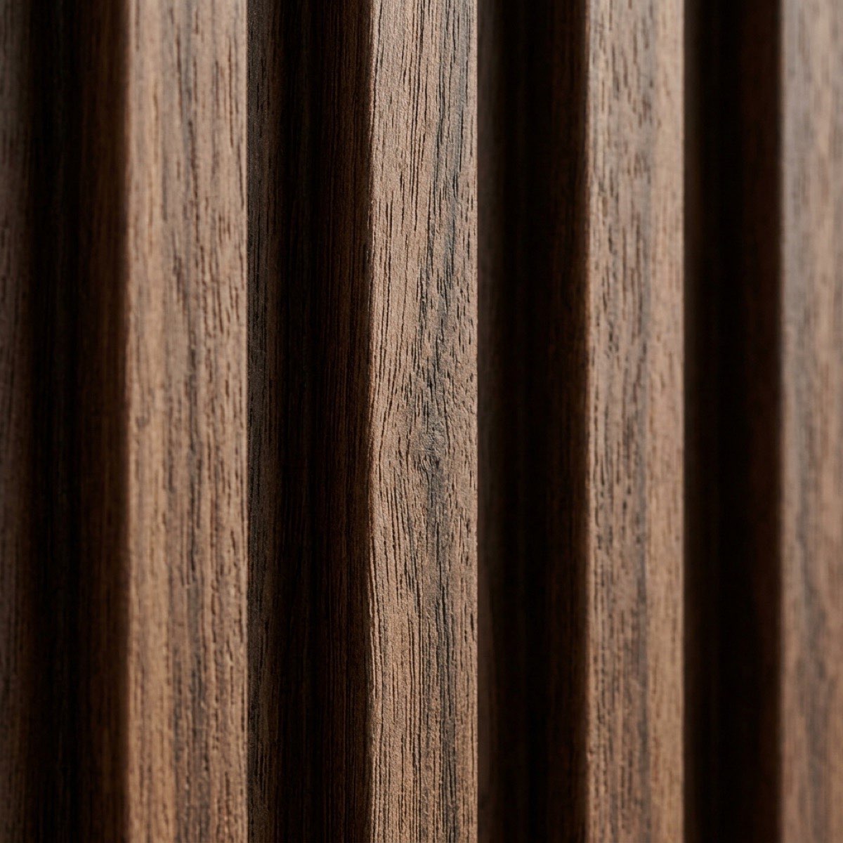 WPC fluted panel texture detail