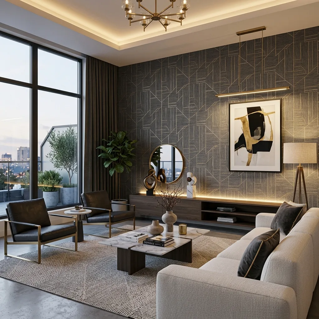 York Wallcoverings Modern Wallpaper